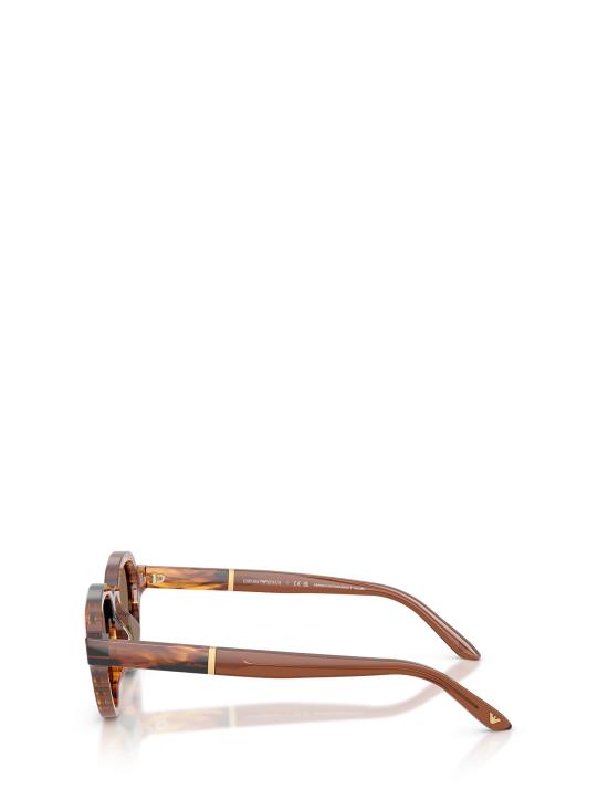 26FW 엠포리오 아르마니 선글라스 EA4264U 633973 STRIPED DARK BROWN - EMPORIO ARMANI