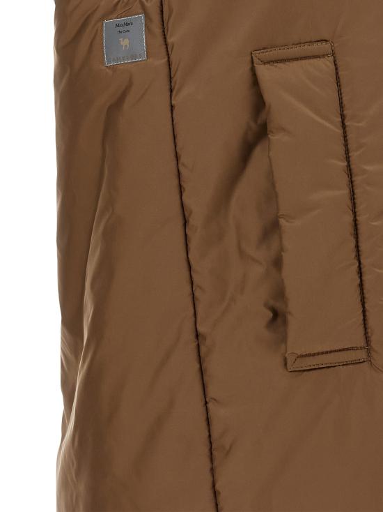 26FW 막스마라 더 큐브 패딩 조끼 그린고 질레 브라운 - MAXMARA THE CUBE