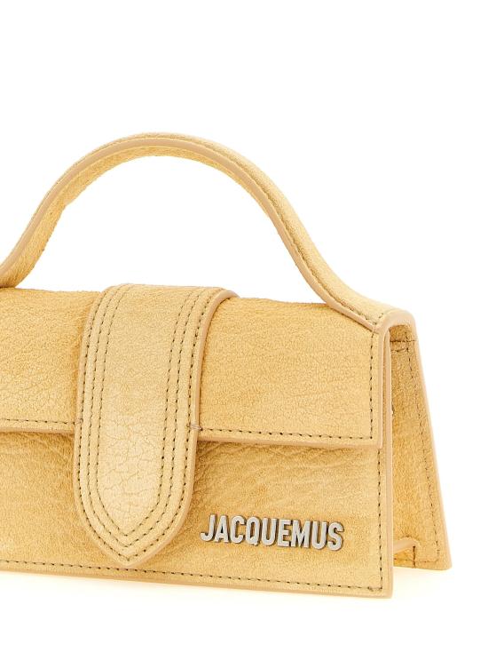 26FW 자크뮈스 토트백 르 밤비노 핸드백 옐로우 - JACQUEMUS