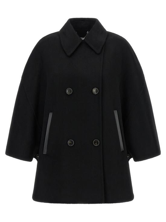 26FW 막스마라 코트 므사오스파이트  블랙