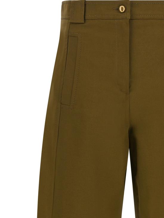 26FW 막스마라 스트레이트 팬츠 Mxmadorni 팬츠 그린 - MAX MARA