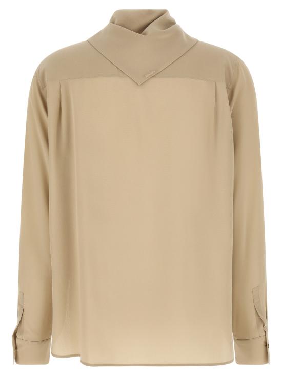 26FW 막스마라 블라우스 Mxmdry 셔츠와 블라우스 베이지 - MAX MARA