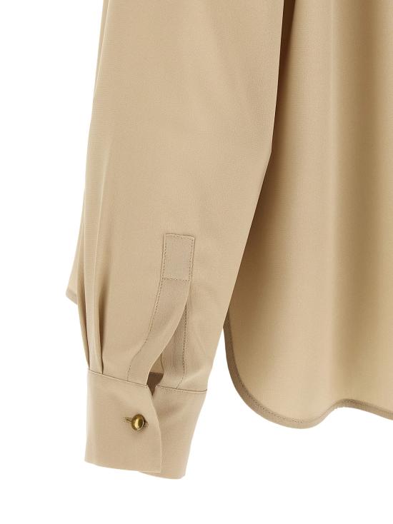 26FW 막스마라 블라우스 Mxmdry 셔츠와 블라우스 베이지 - MAX MARA