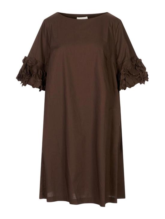25FW 메이메이즈 미디 스커트 M6EA40883 Brown