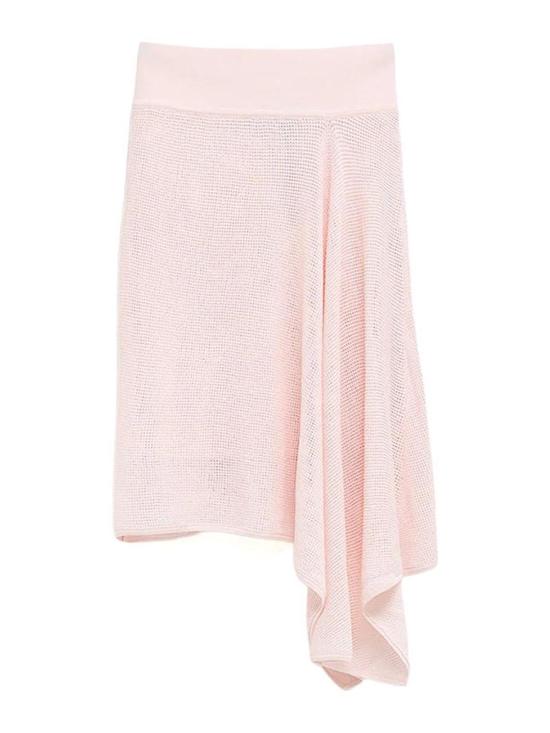 25FW 자크뮈스 미디 스커트 SKW00677AK00322410 Pink