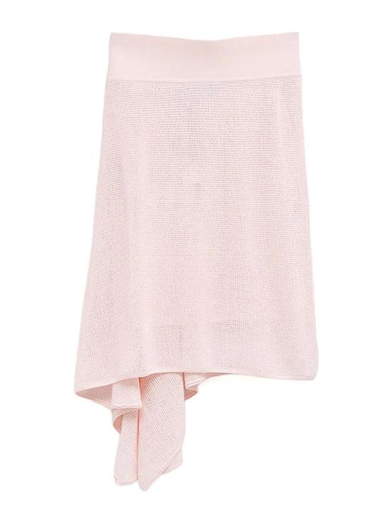 25FW 자크뮈스 미디 스커트 SKW00677AK00322410 Pink - JACQUEMUS