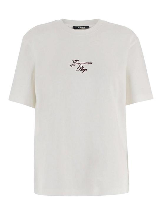 26SS 자크뮈스 바토 티셔츠 TSU00320AJ002851NG WHITE