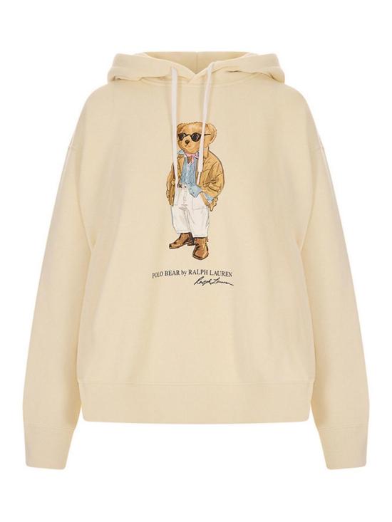 26SS 폴로 랄프로렌 후드 티셔츠 211A96598001 White
