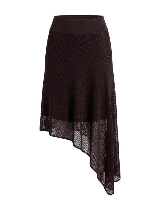 25FW 자크뮈스 미디 스커트 SKW00677AK00322880 Brown