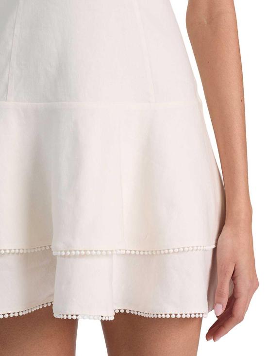 25FW 앨리스 앤 올리비아 미디 스커트 CC604A06520A127 White - ALICE & OLIVIA