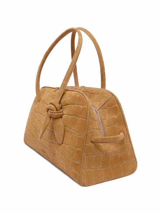 26SS 자크뮈스 투리스모 소프트 볼링백 BAU00417AC07A09830 Brown - JACQUEMUS