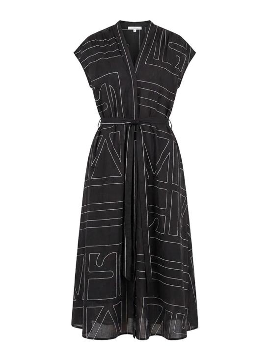 25FW 메이메이즈 미디 스커트 M6EBB11079R Black