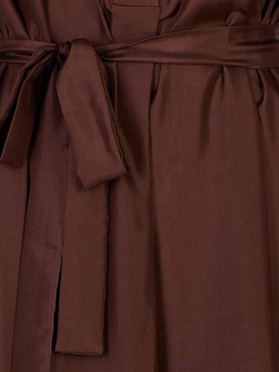 25FW 메이메이즈 미디 스커트 M6ED00883 Brown - MEIMEIJ