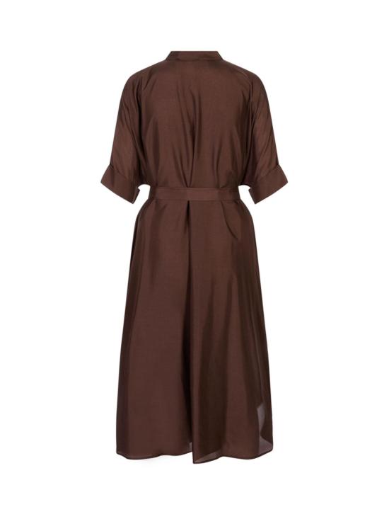 25FW 메이메이즈 미디 스커트 M6ED00883 Brown - MEIMEIJ