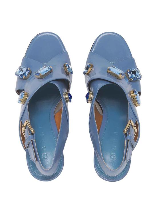 26SS 마르니 샌들 SAMS031510P771000B31 BLUE - MARNI