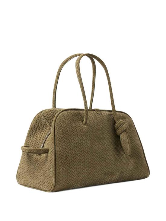 26SS 자크뮈스 투리스모 소프트 볼링백 BAU00417AC39A02560 Green - JACQUEMUS