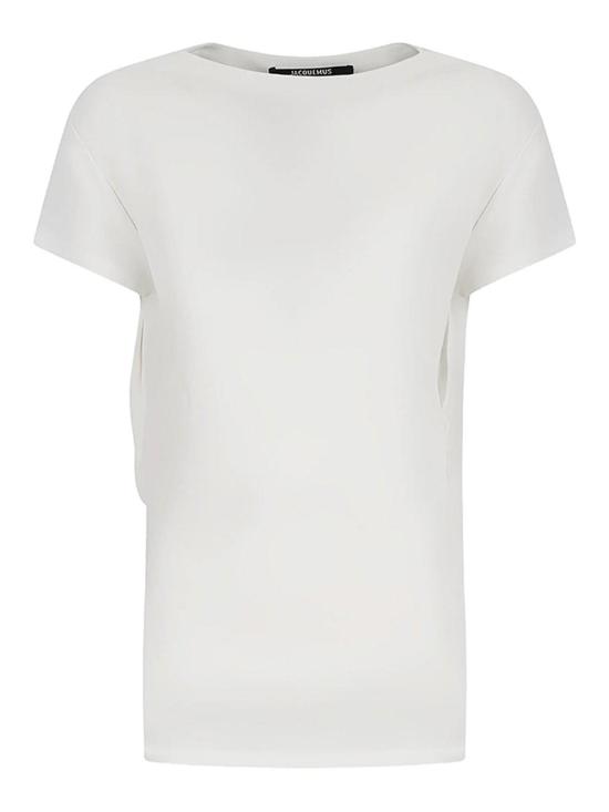 26SS 자크뮈스 반팔 티셔츠 TOW00912AJ00253100 White