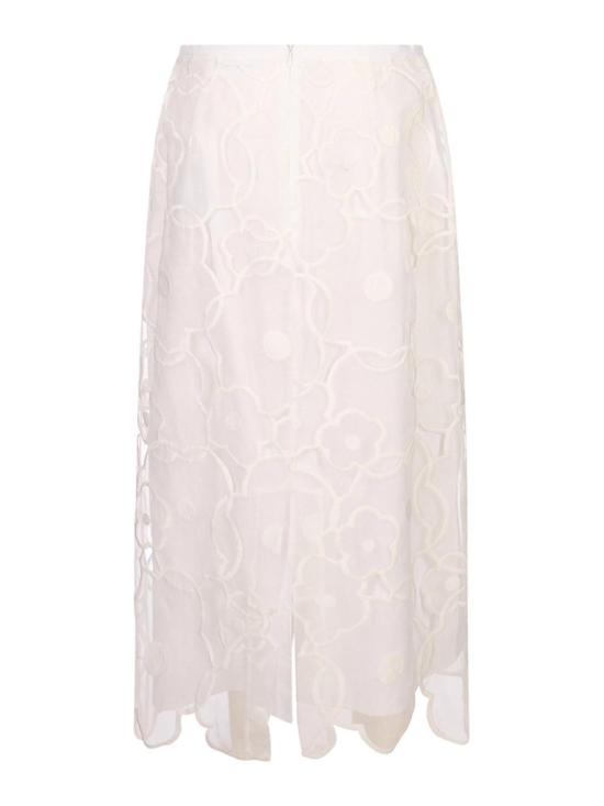 25FW 메이메이즈 미디 스커트 M6EW02791 White - MEIMEIJ