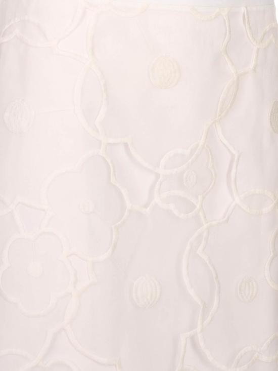 25FW 메이메이즈 미디 스커트 M6EW02791 White - MEIMEIJ