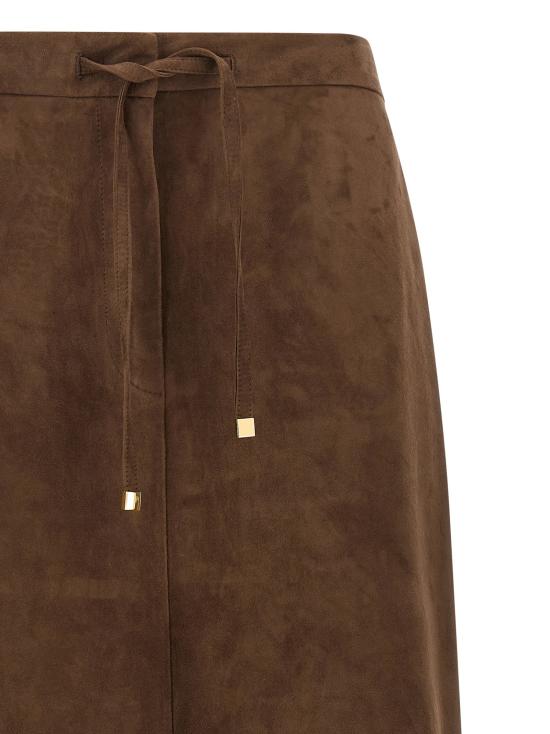 26FW 에스막스마라 미디 스커트 스마가짜  골드 - 'S MAX MARA
