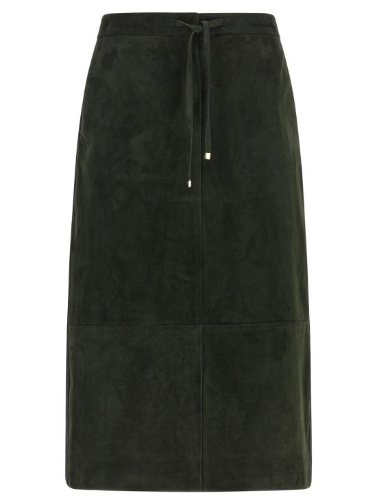 26FW 에스막스마라 미디 스커트 스마가짜  그린