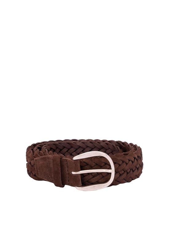 25FW 오르치아니 가죽 벨트 U08318SUPTMO Brown