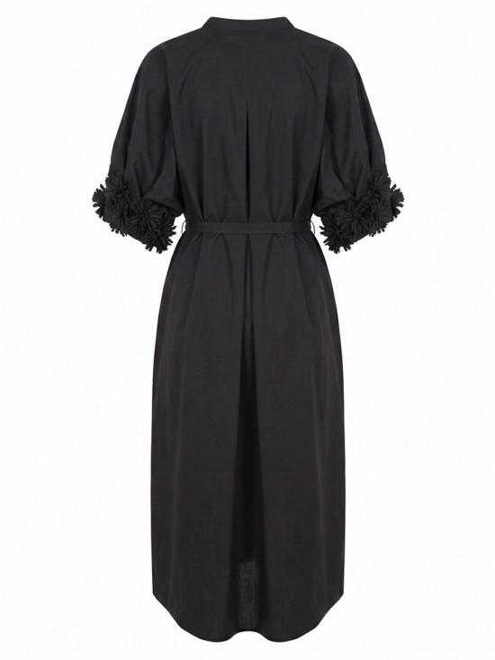 25FW 메이메이즈 미디 스커트 M6EA67100 Black - MEIMEIJ