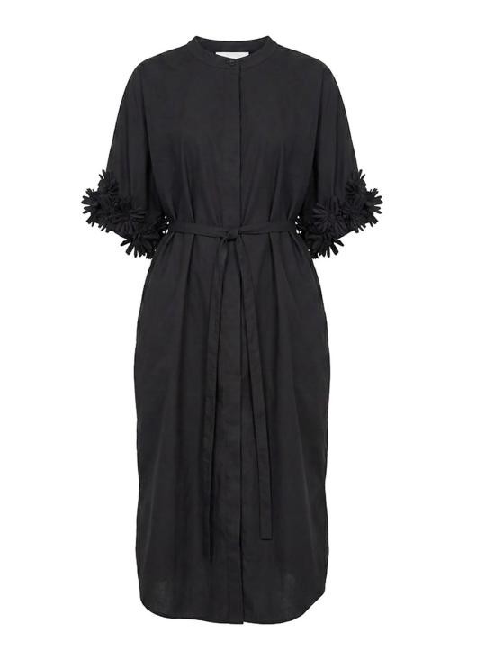 25FW 메이메이즈 미디 스커트 M6EA67100 Black