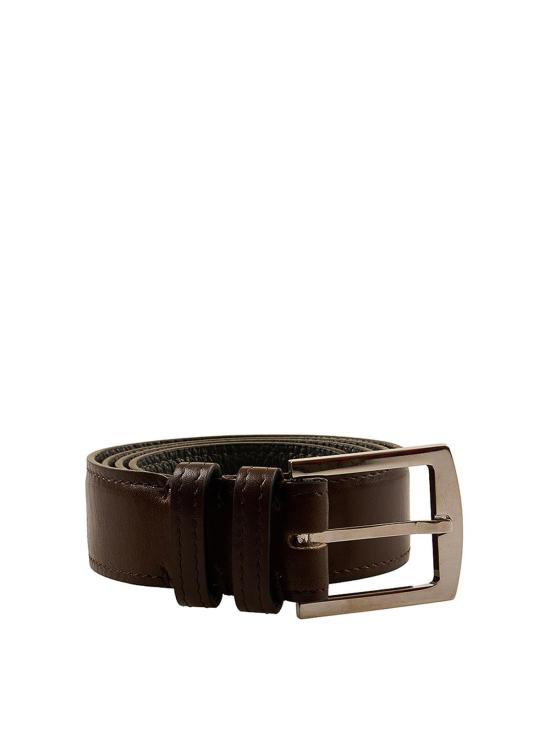 25FW 키톤 가죽 벨트 USC4PN0010107 Brown