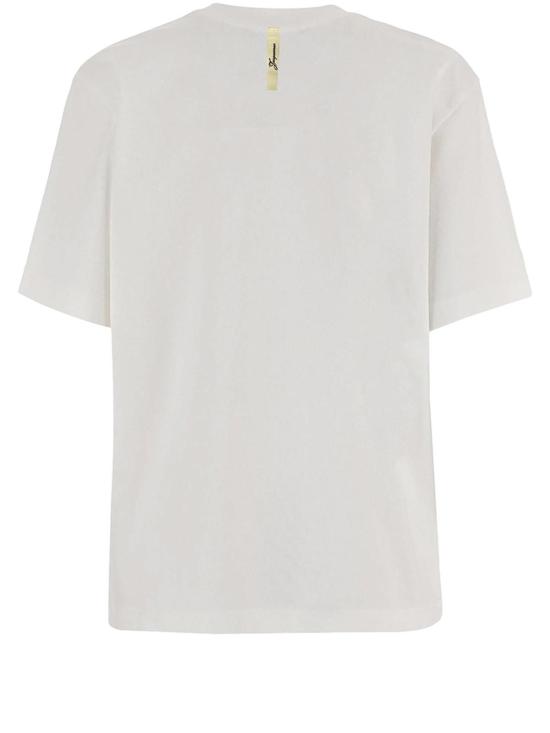 26FW 자크뮈스 로고 프린트 장식 티셔츠 TSM00639AJ00289100 White - JACQUEMUS