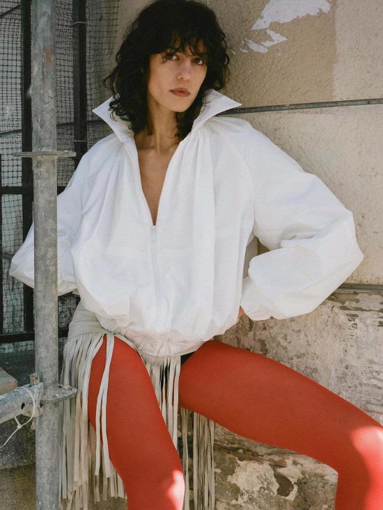  Michelle Del Rio 자켓 미셸 델 리오 루비 재킷 화이트