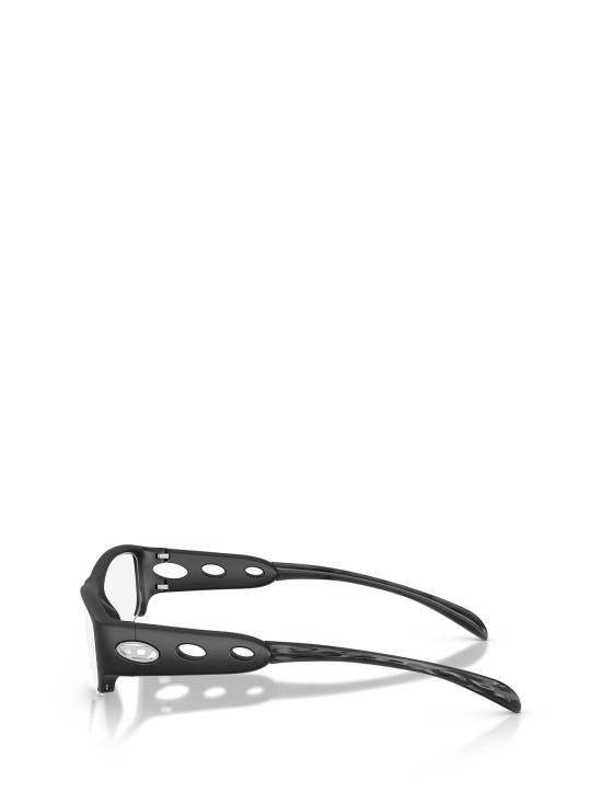26FW 디젤 안경 DL6009U 2059 TRANSPARENT CRYSTAL SOLID BLACK - DIESEL
