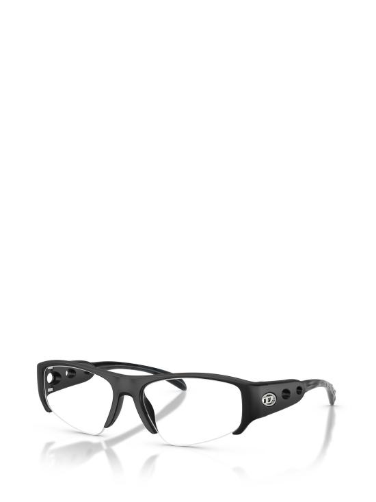 26FW 디젤 안경 DL6009U 2059 TRANSPARENT CRYSTAL SOLID BLACK - DIESEL