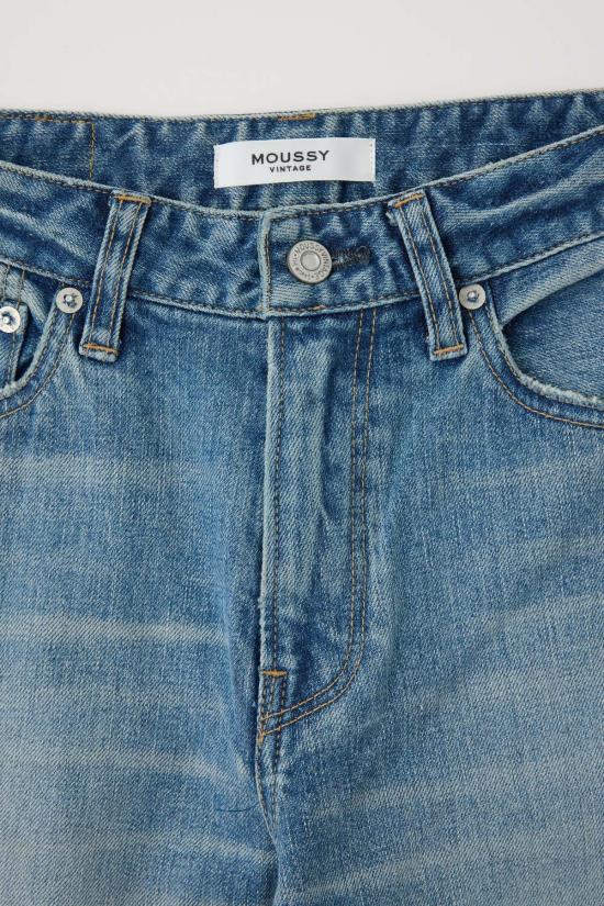  마우지 데님 팬츠 무시 데님 이드 스트레이트 진 이다벨 라이트 블루 - MOUSSY