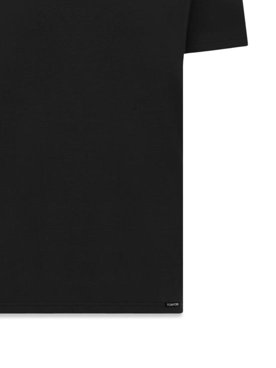26FW 톰포드 코튼 크루넥 언더웨어 티셔츠 T4M081040 002 BLACK - TOMFORD