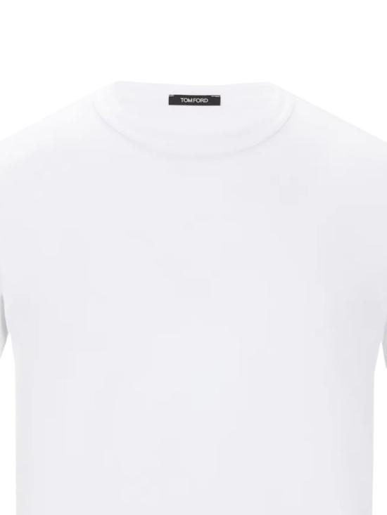 26FW 톰포드 코튼 크루넥 언더웨어 티셔츠 T4M081040 100 WHITE - TOMFORD