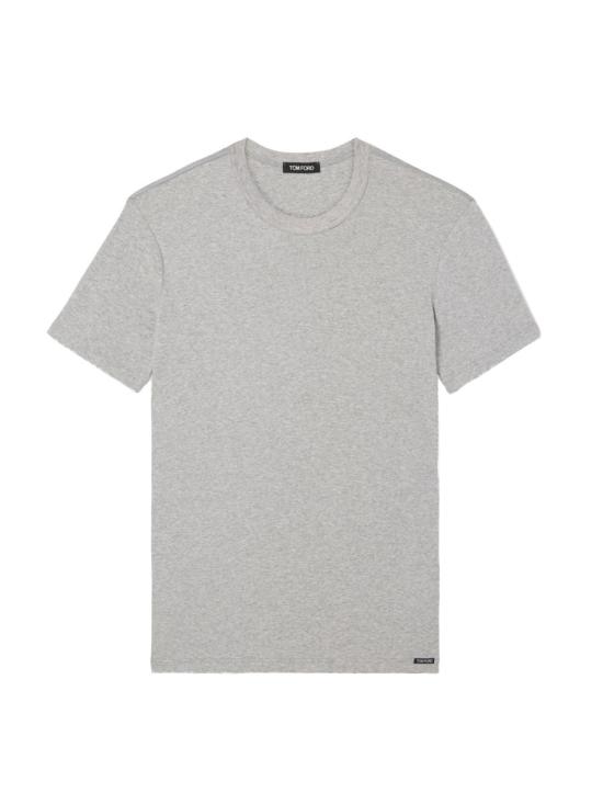 26FW 톰포드 코튼 크루넥 언더웨어 티셔츠 T4M081040 020 GREY - TOMFORD