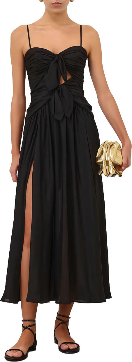 26FW 짐머만 롱 원피스 9037DSS261BLK BLACK - ZIMMERMANN