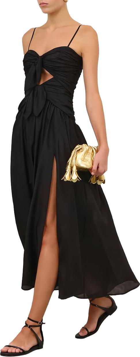 26FW 짐머만 롱 원피스 9037DSS261BLK BLACK - ZIMMERMANN