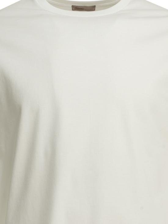 26FW 에르노 반팔 티셔츠 JG00031UR520521000 White - HERNO