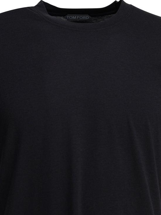 26FW 톰포드 반팔 티셔츠 JCS004JMT012NAA Black - TOMFORD