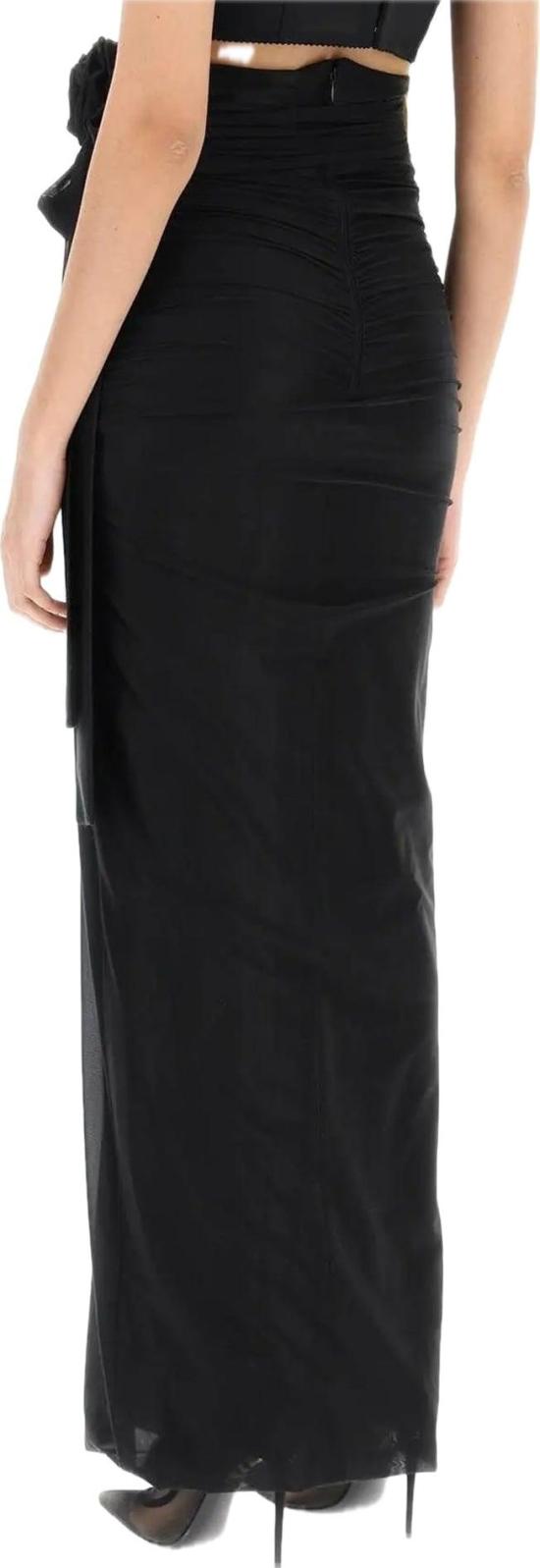  돌체앤가바나 롱 스커트 15430876037460 BLACK - DOLCE & GABBANA