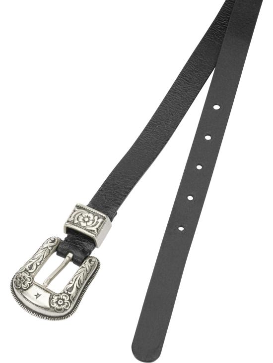 26FW 골든구스 레귤러 벨트 GWA00402A00013390100 Black - GOLDEN GOOSE
