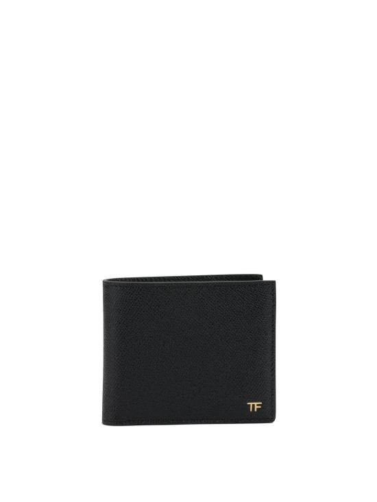 26FW 톰포드 스몰 그레인 레더 반지갑 YM228LCL081GNAA Black