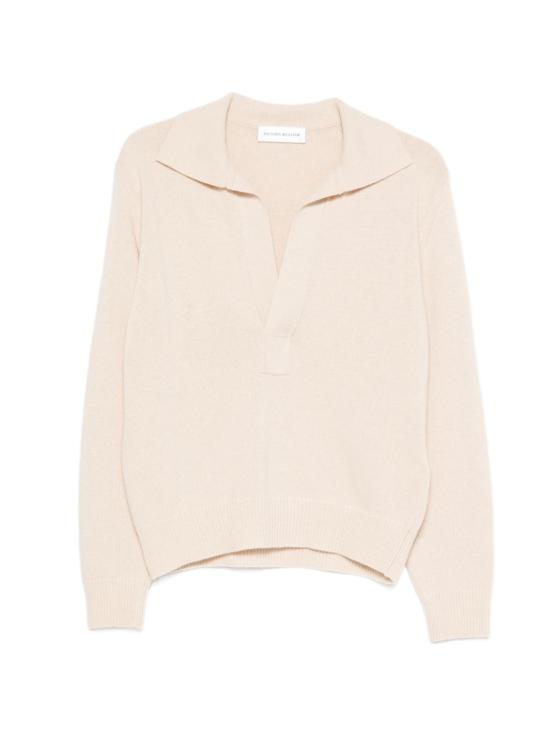 26FW 빅토리아 베컴 스웨터 1326KJU007475A ELDERFLOWER CREAM