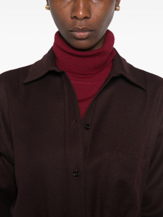 26FW 빅토리아 베컴 셔츠 1326WSH007515A ACAI BORDEAUX - VICTORIA BECKHAM
