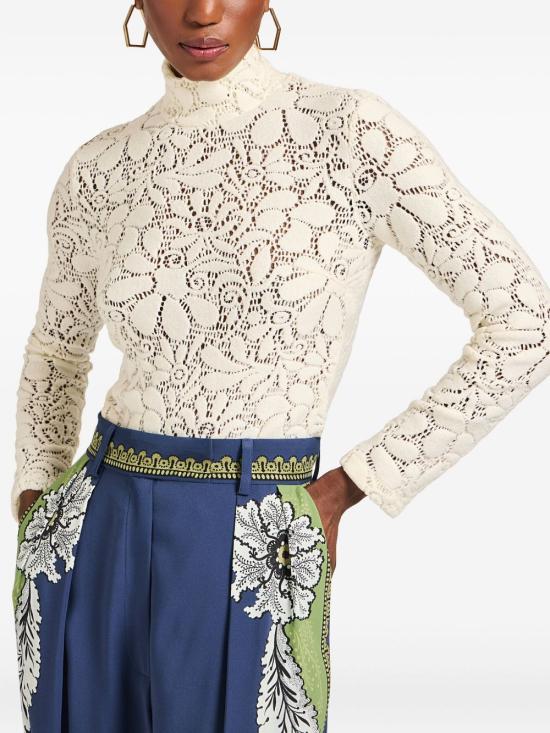 26FW 라 더블제이 긴팔 티셔츠 TOP0171LAC003SOLID WH05 IVORY - LA DOUBLEJ