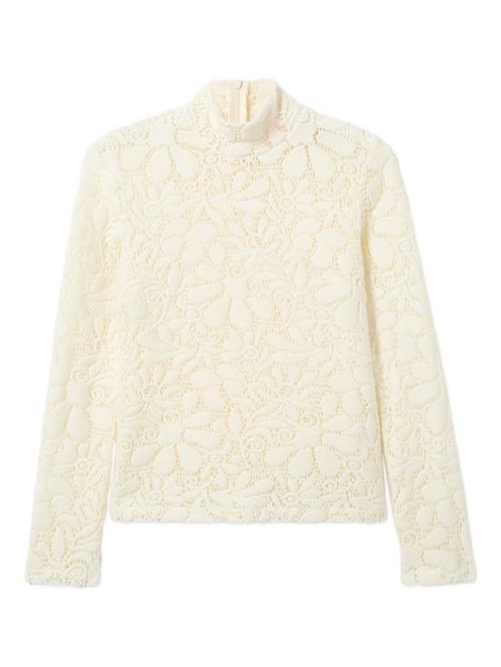 26FW 라 더블제이 긴팔 티셔츠 TOP0171LAC003SOLID WH05 IVORY