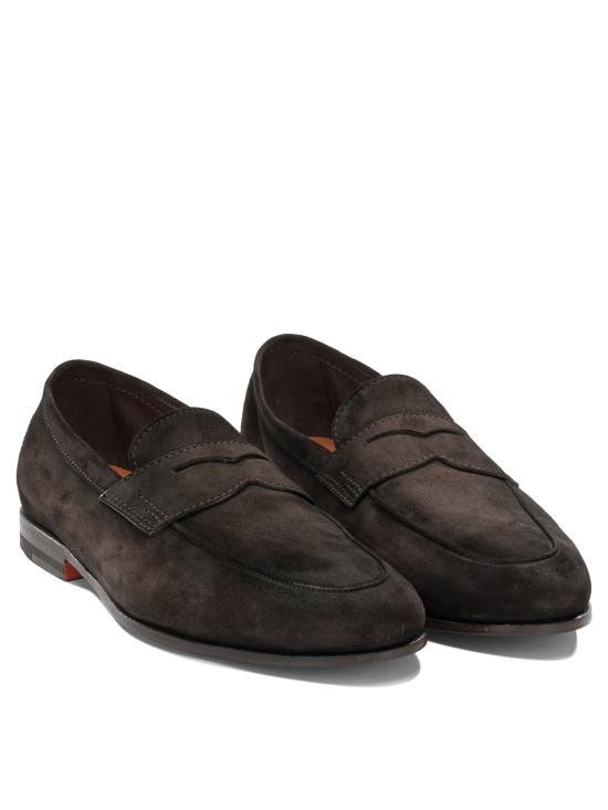 26FW 산토니 로퍼 MCNC18837SA4SEAAT60T60 Brown - SANTONI