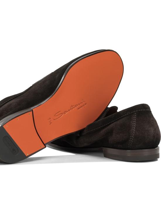 26FW 산토니 로퍼 MCNC18837SA4SEAAT60T60 Brown - SANTONI